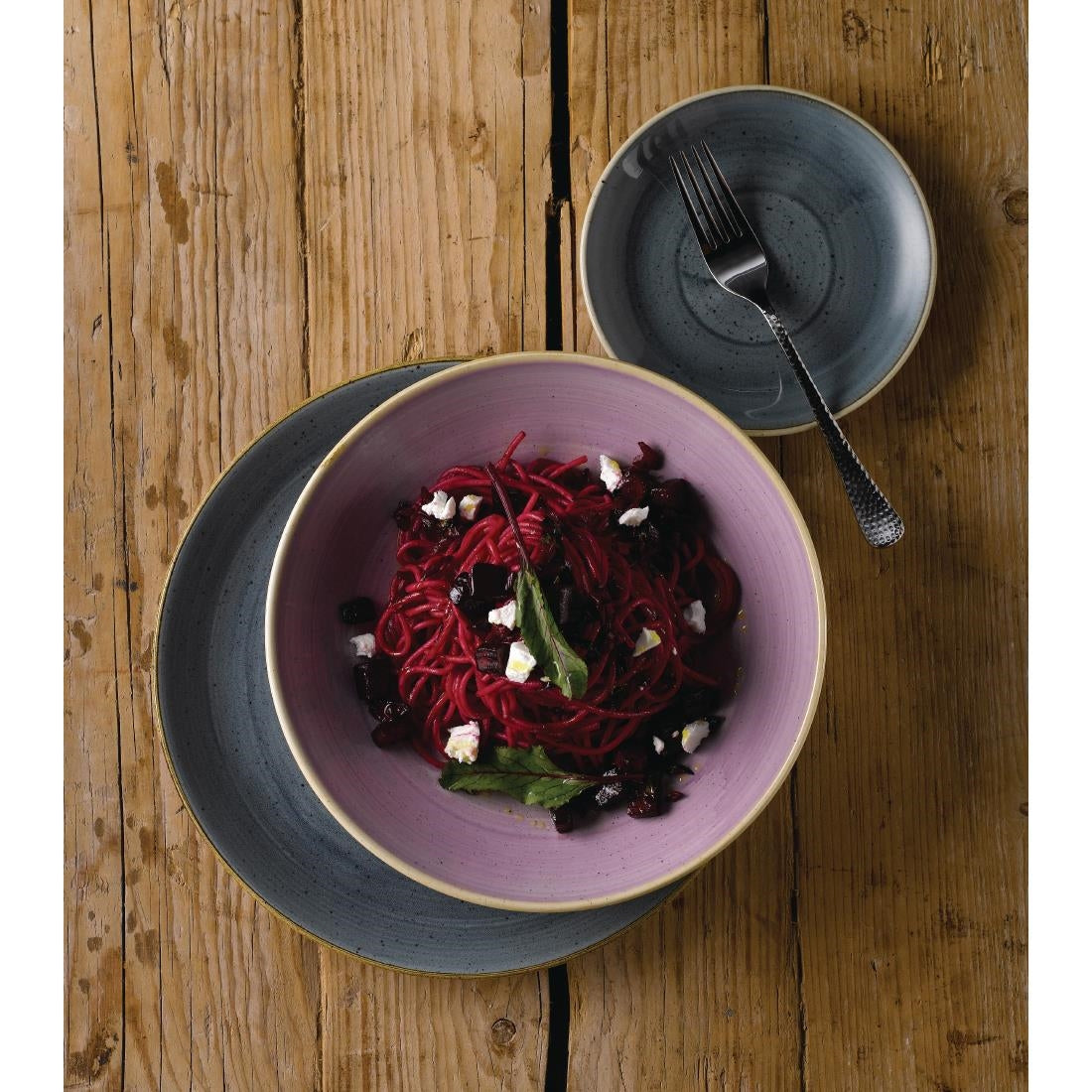 Bols triangulaires Churchill Stonecast Lavender Evolve 248mm (Lot de 12)