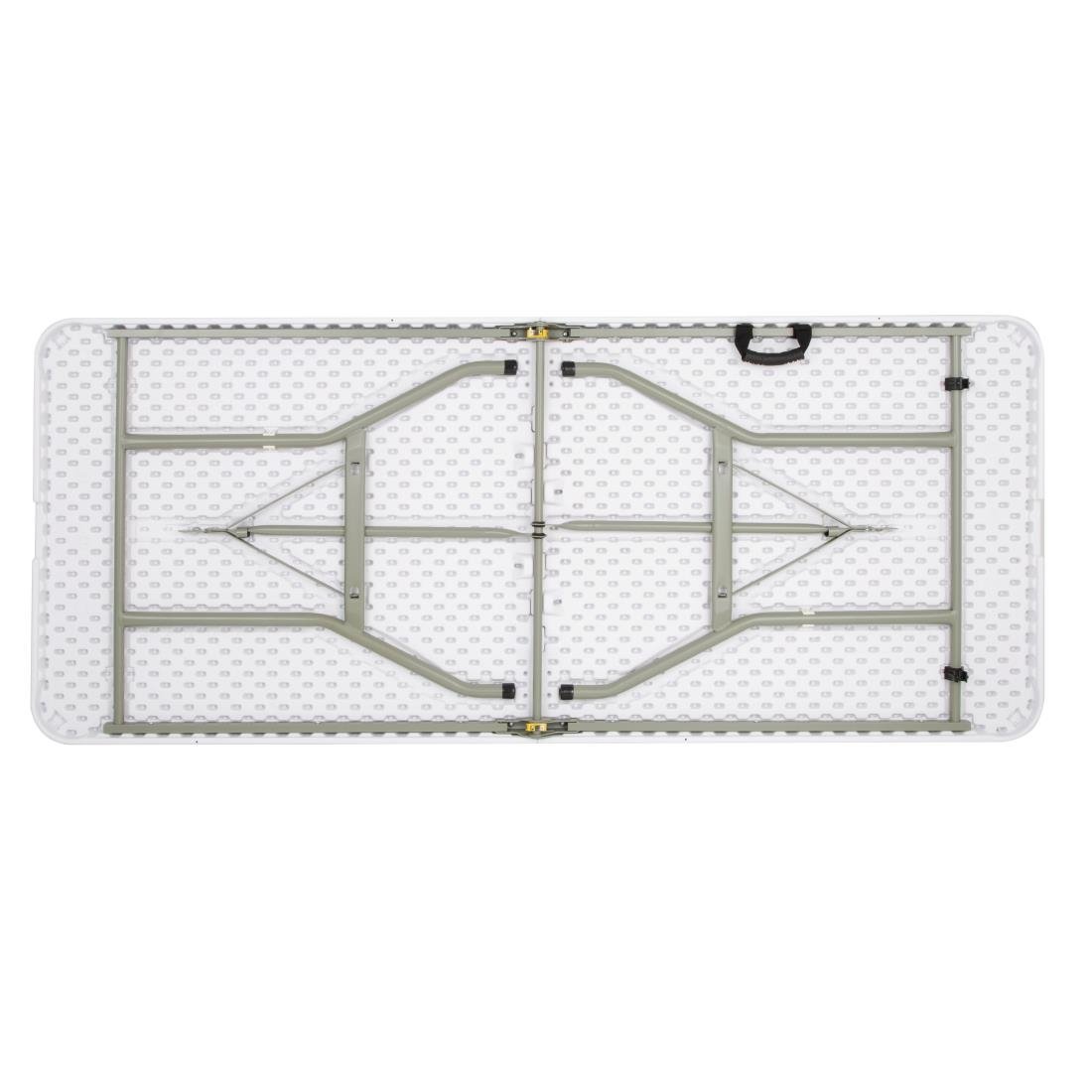 Table pliante rectangulaire Bolero blanche 1,8 m - NISBETS