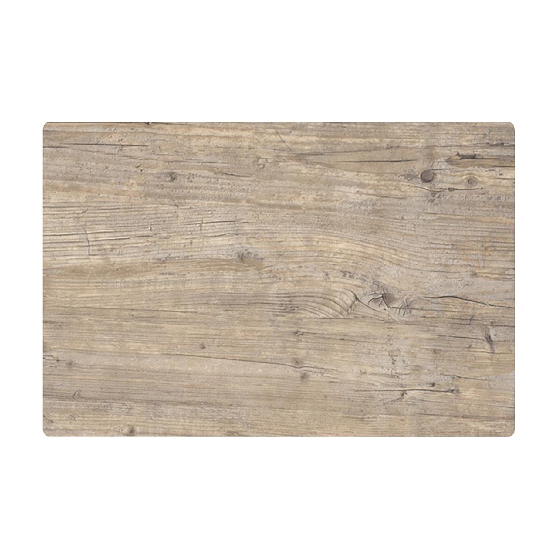 Planches de présentation en polyester bio Roltex S-Plank 60 x 40 cm vintage (lot de 5) - NISBETS
