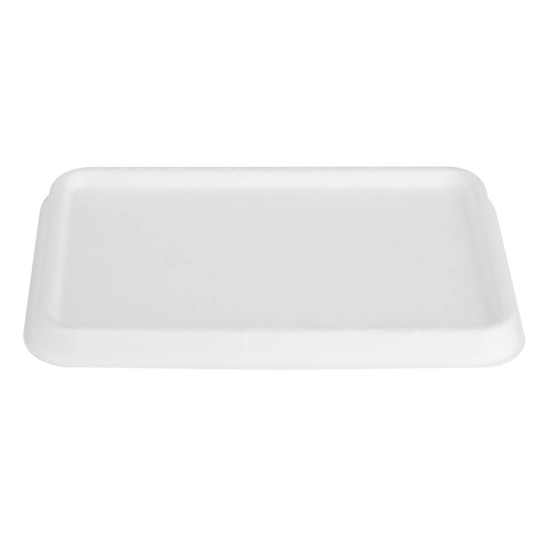 Couvercles en bagasse Fiesta Compostable pour barquettes en bagasse (lot de 100)