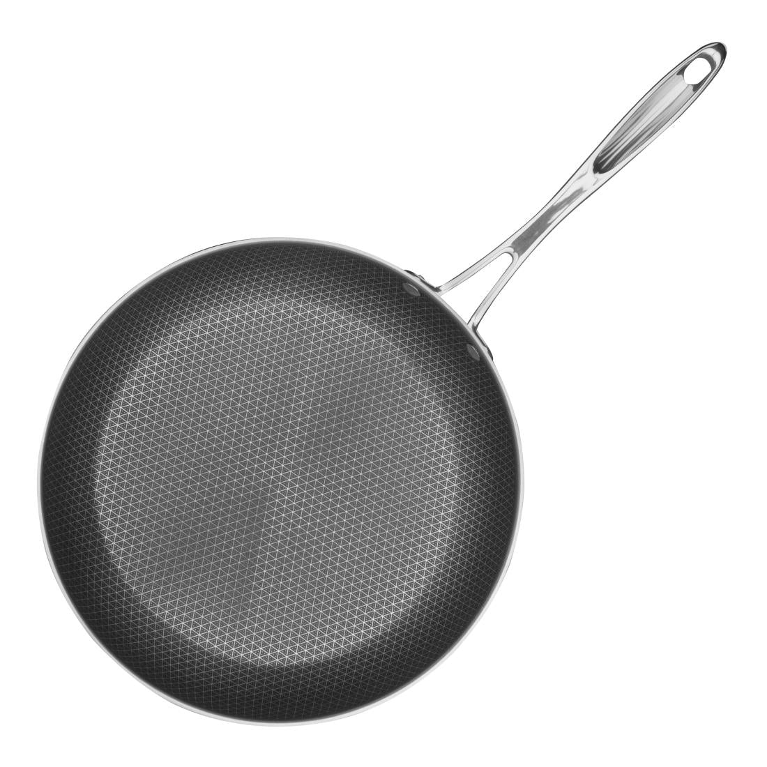 Sauteuse en inox avec revêtement Tri-Shield Vogue 28cm