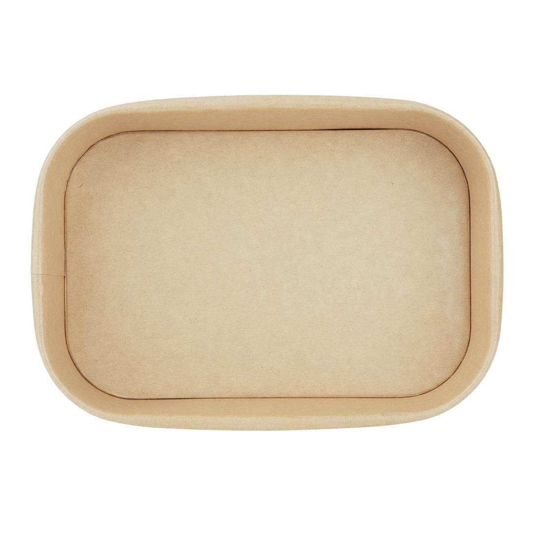Barquettes alimentaires rectangulaires Fiesta Recyclable 500ml (lot de 300)