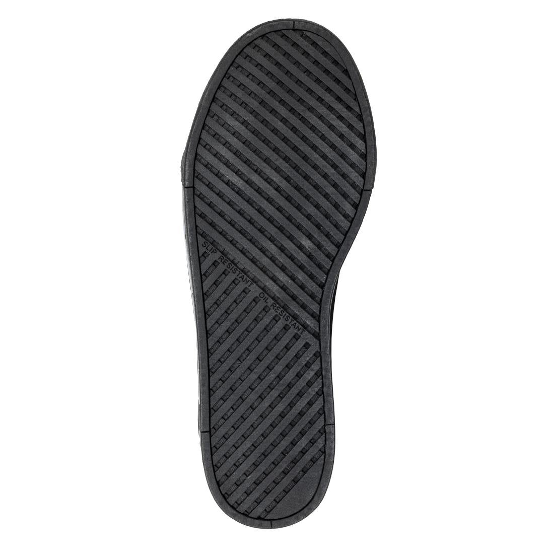 Baskets de sécurité noires en microfibre recyclée Slipbuster - Taille 40