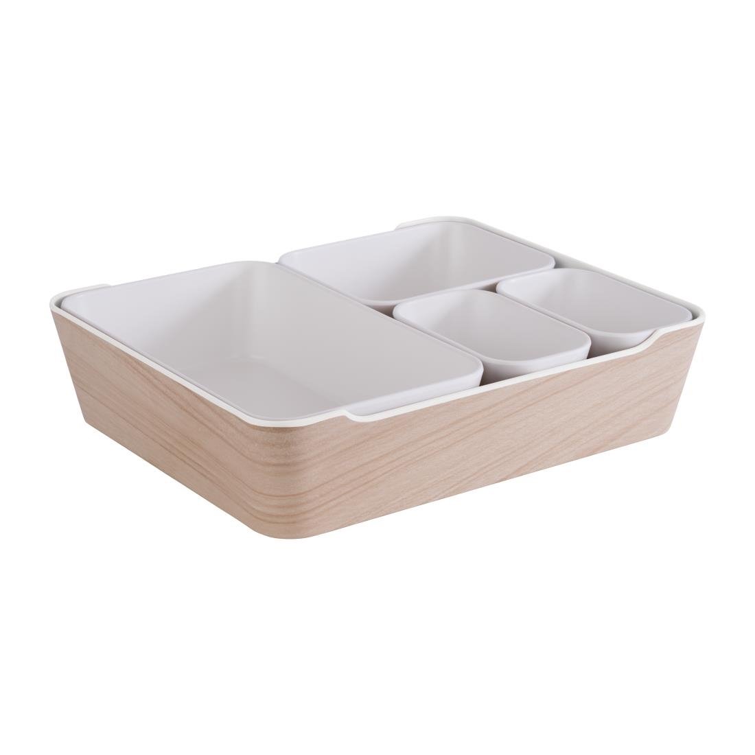 Boîte repas Bento APS 300 x 250mm - NISBETS