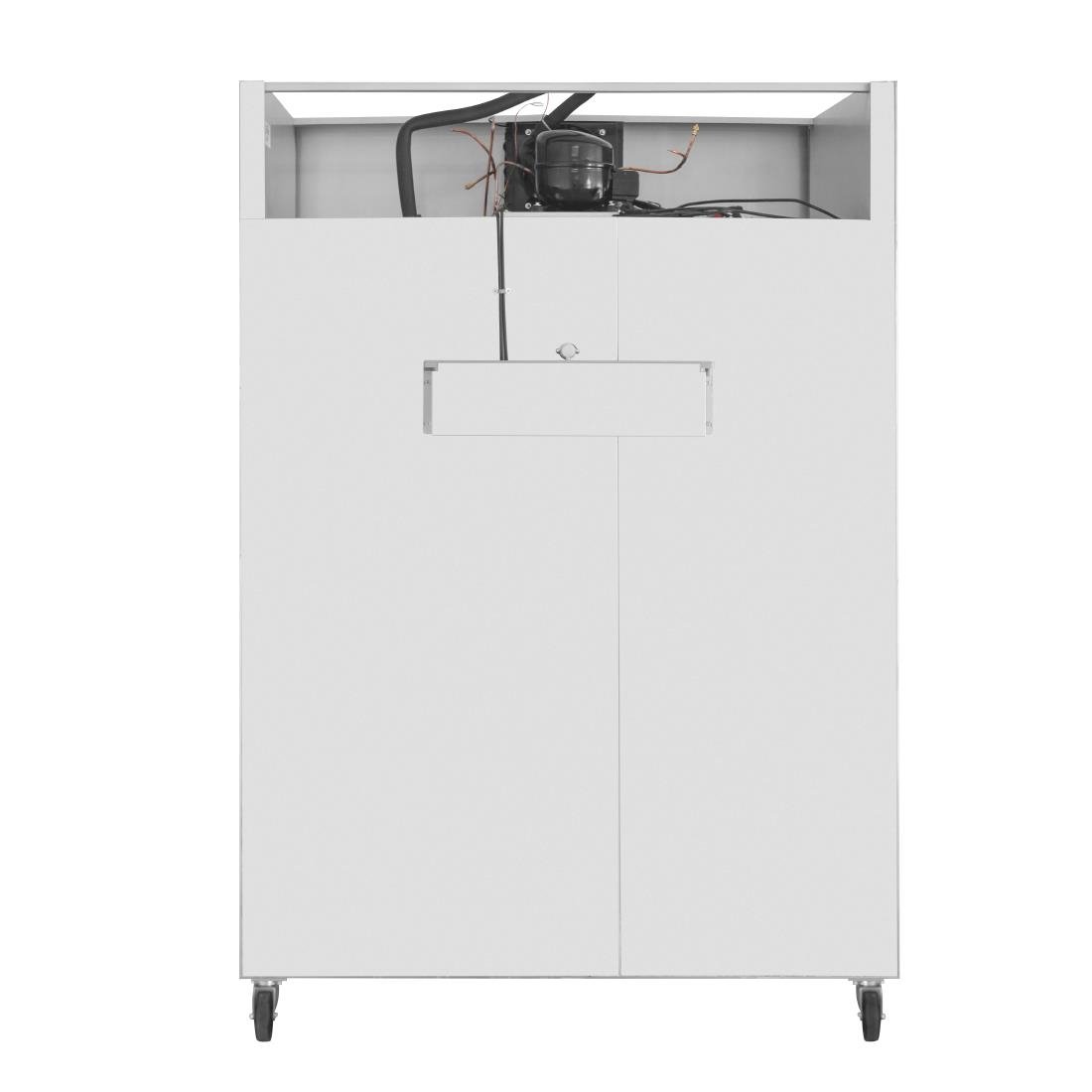 Armoire réfrigérée positive 2 portes Polar série U 1300L - NISBETS