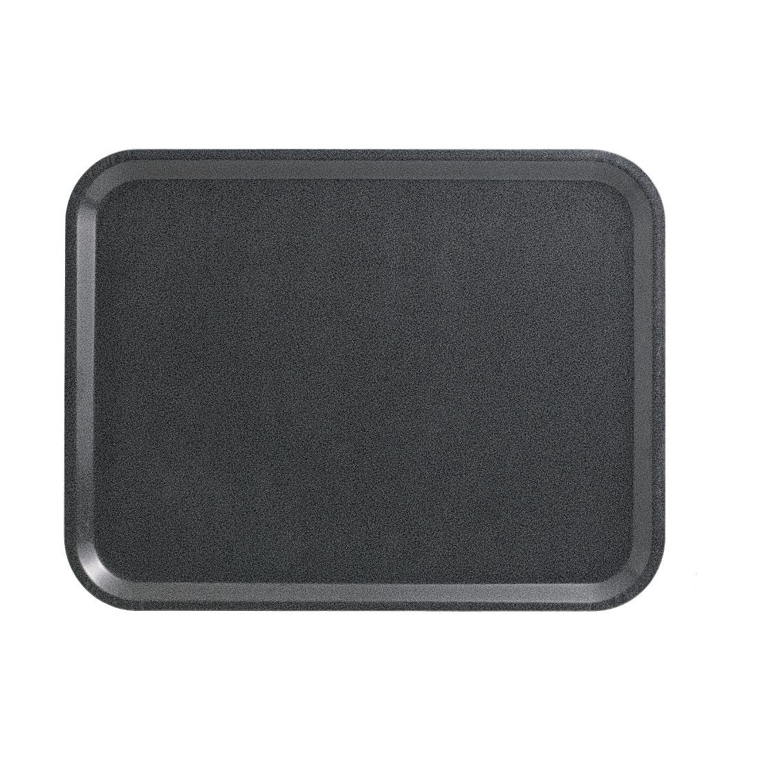 Plateau surface lisse Cambro Capri anthracite 340x460mm