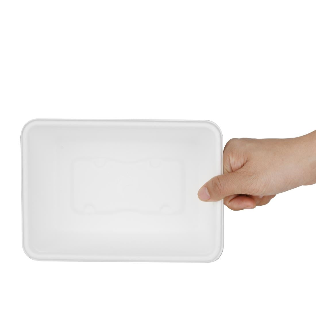 Barquettes alimentaires en bagasse Fiesta Compostable 800ml (lot de 100)