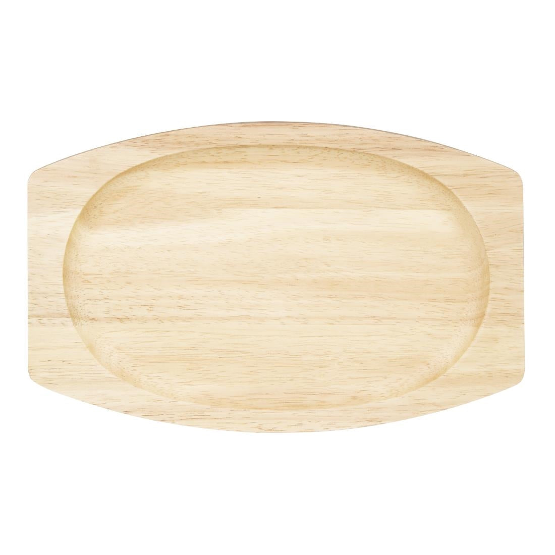 Planche en hévéa pour plat ovale en fonte Olympia 335x205mm pour GJ557