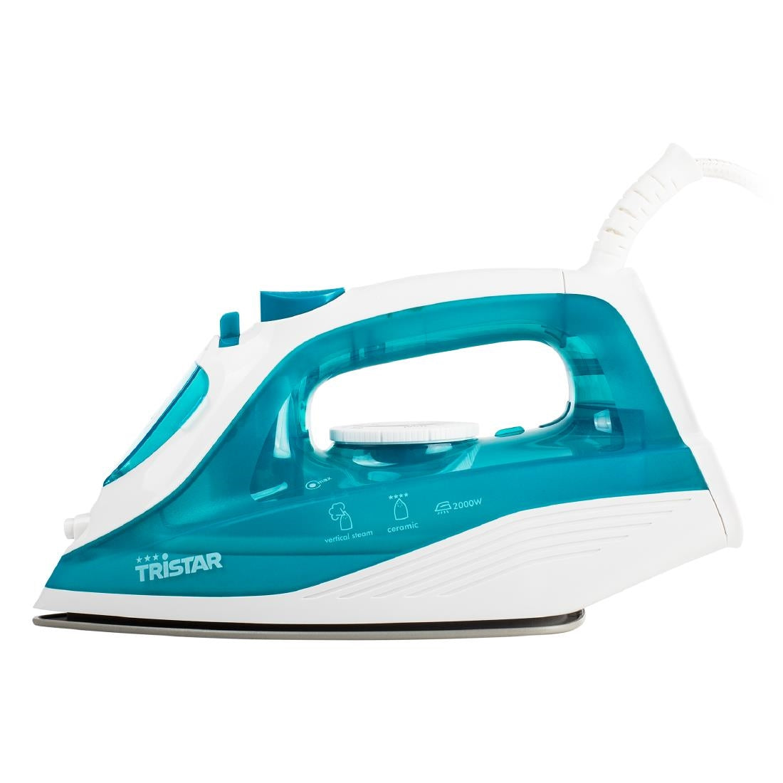 Fer à repasser à vapeur semelle céramique Tristar 2000W