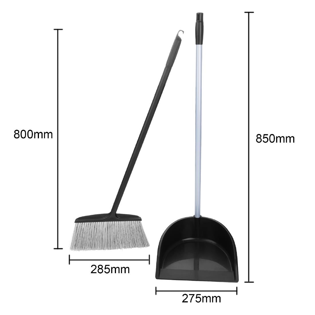 Ensemble pelle et balai utilisation légère Jantex