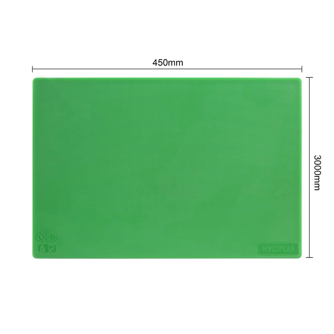 Ensemble de 7 planches à découper antibactériennes basse densité Hygiplas 10mm