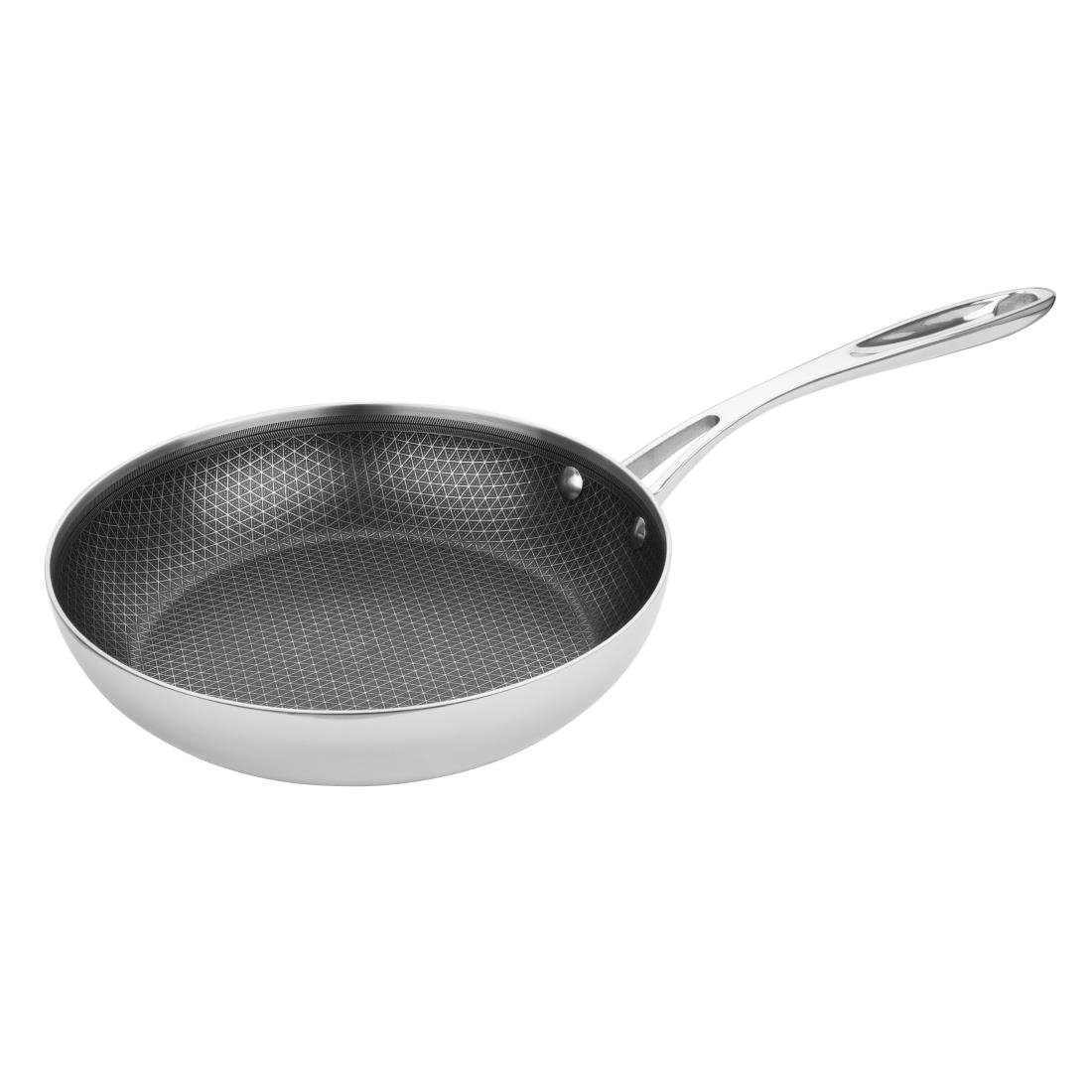 Sauteuse en inox avec revêtement Tri-Shield Vogue 24cm