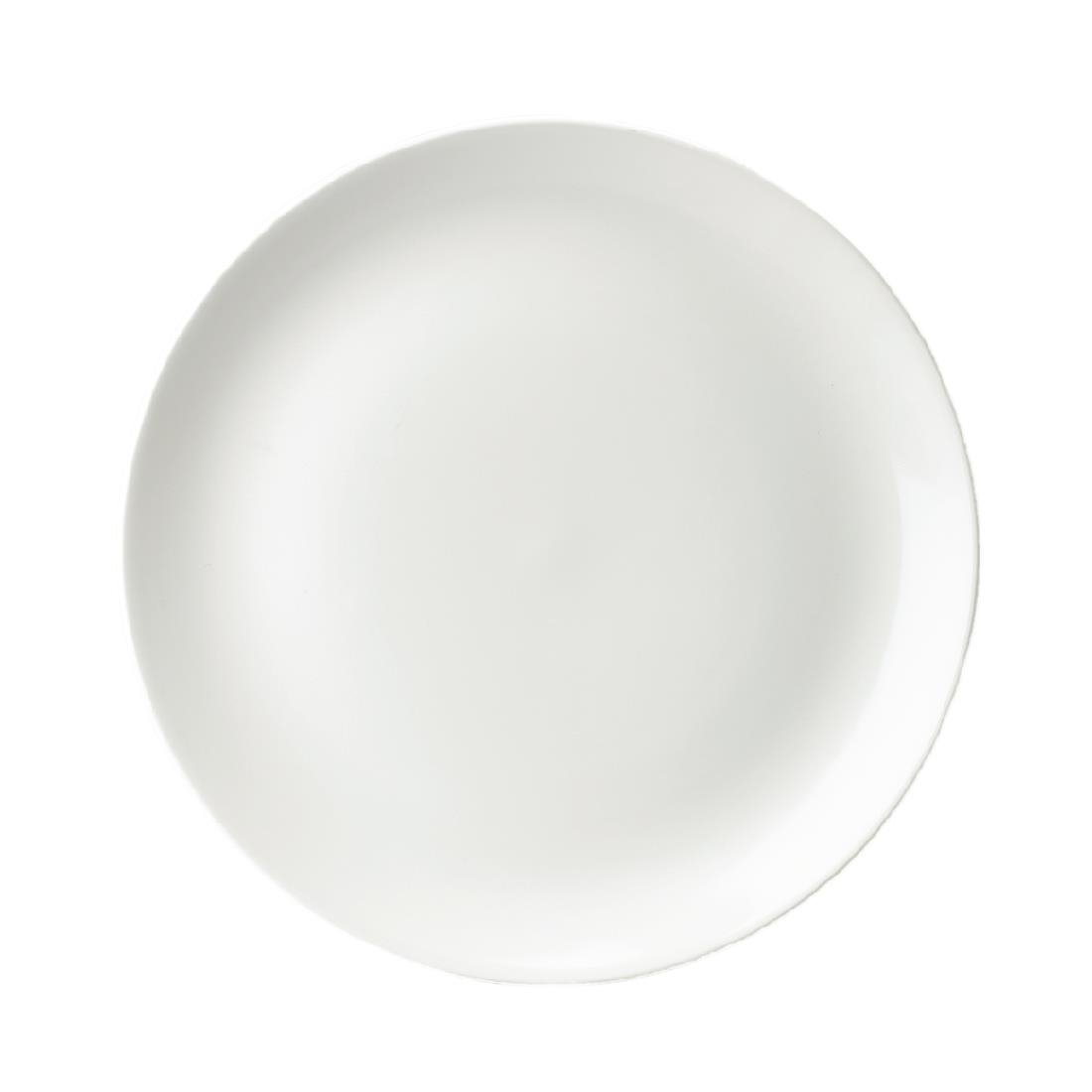 Assiettes rondes Churchill Evolve White 217mm (Lot de 12) - NISBETS