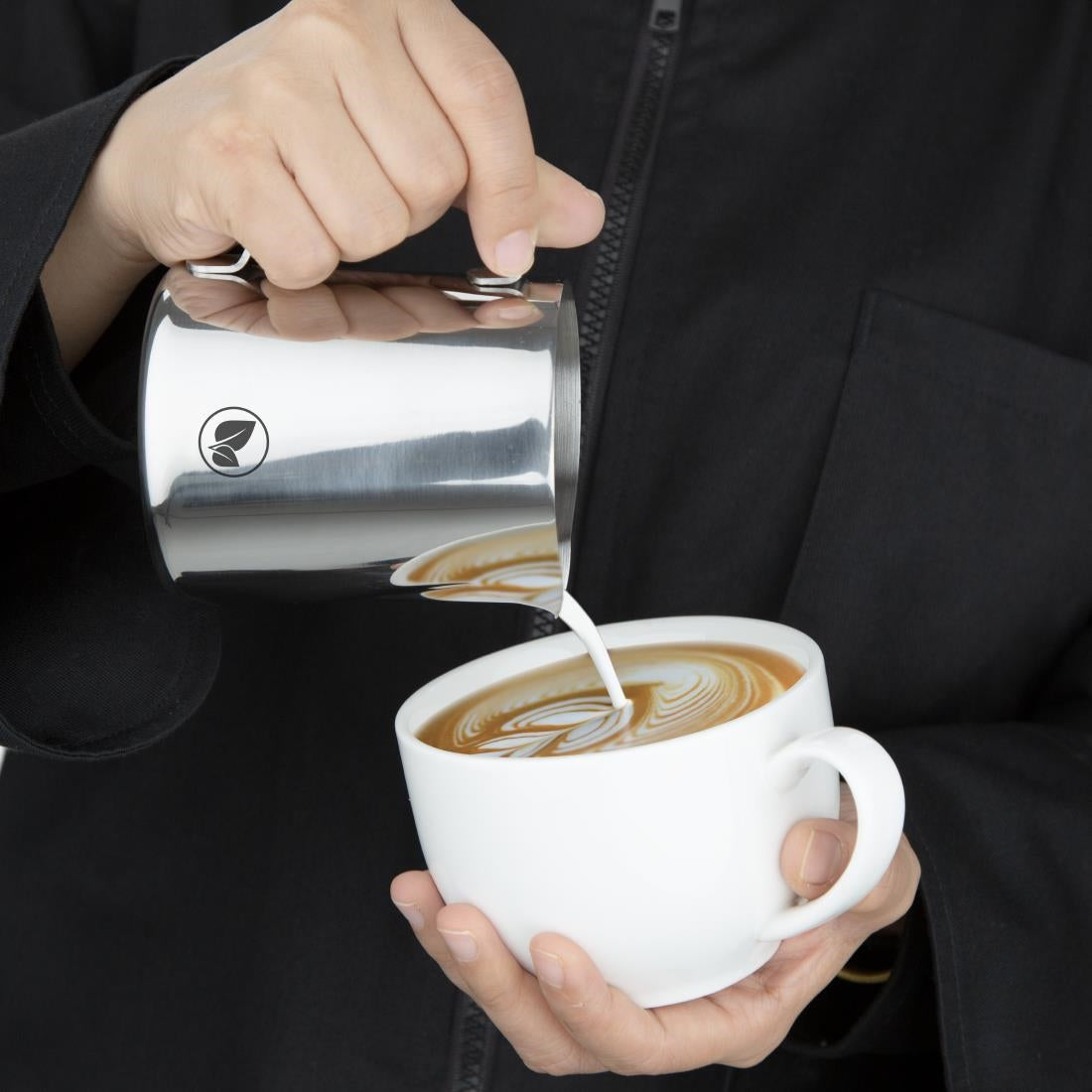 Pichet à lait en inox Olympia Vegan 340ml