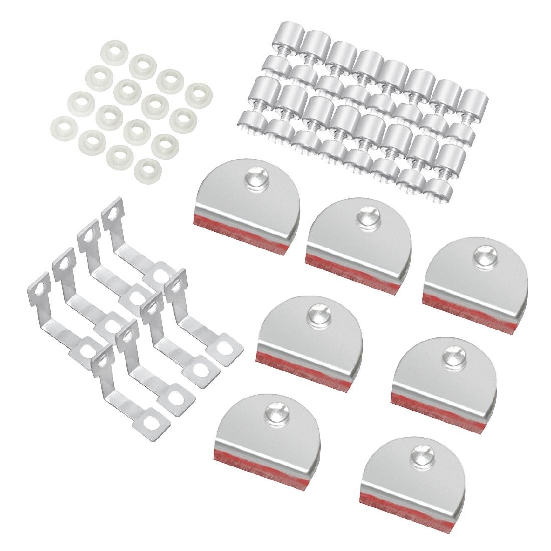 Kit de fixation pour vitre Polar - NISBETS