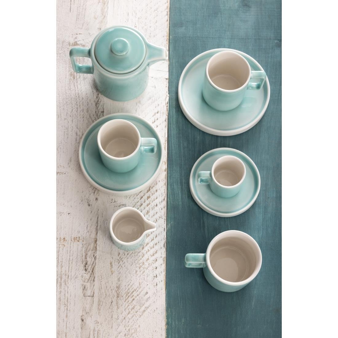Tasses Olympia Fondant vertes 85,5ml (lot de 6) - NISBETS
