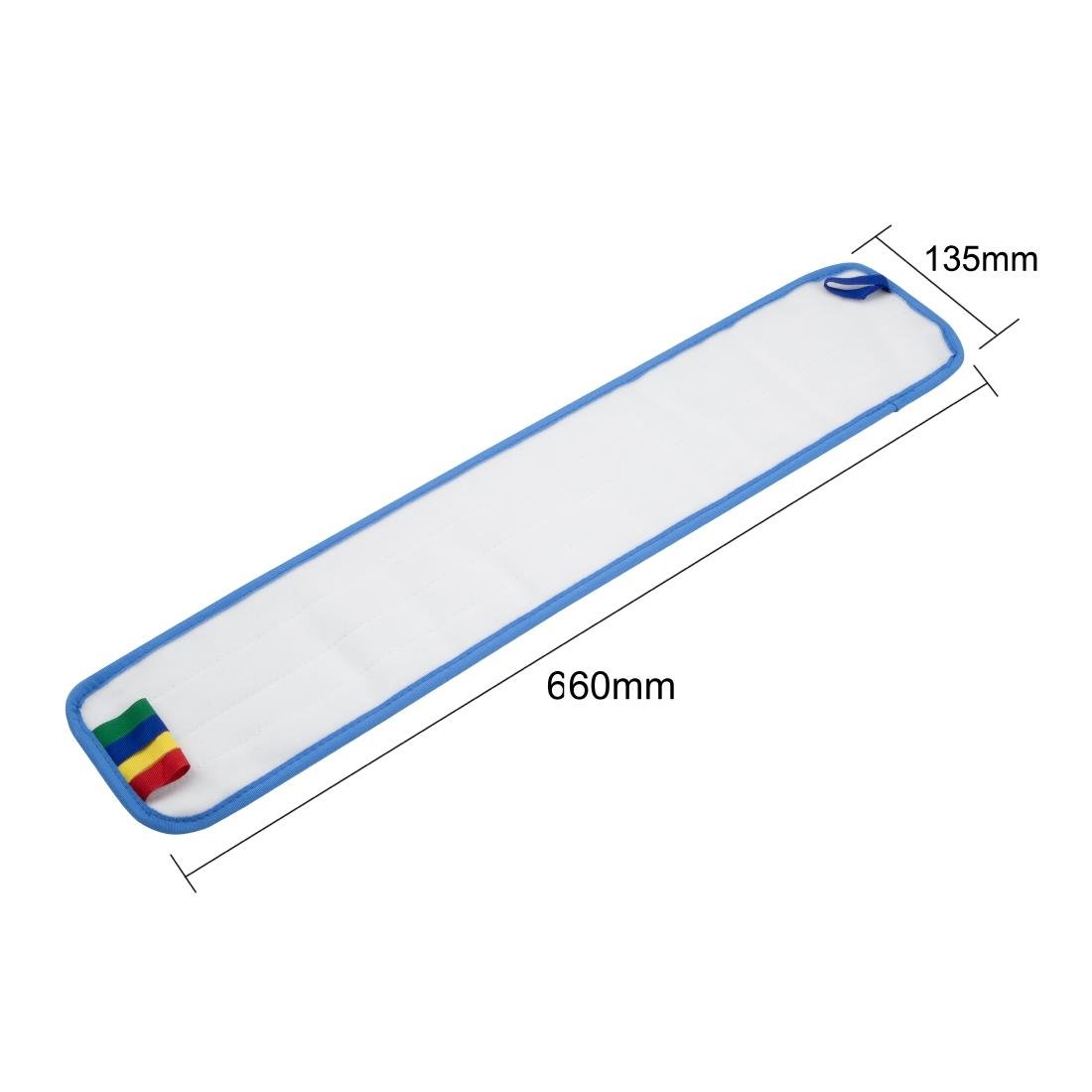 Serpillière plate en microfibre Jantex 600mm