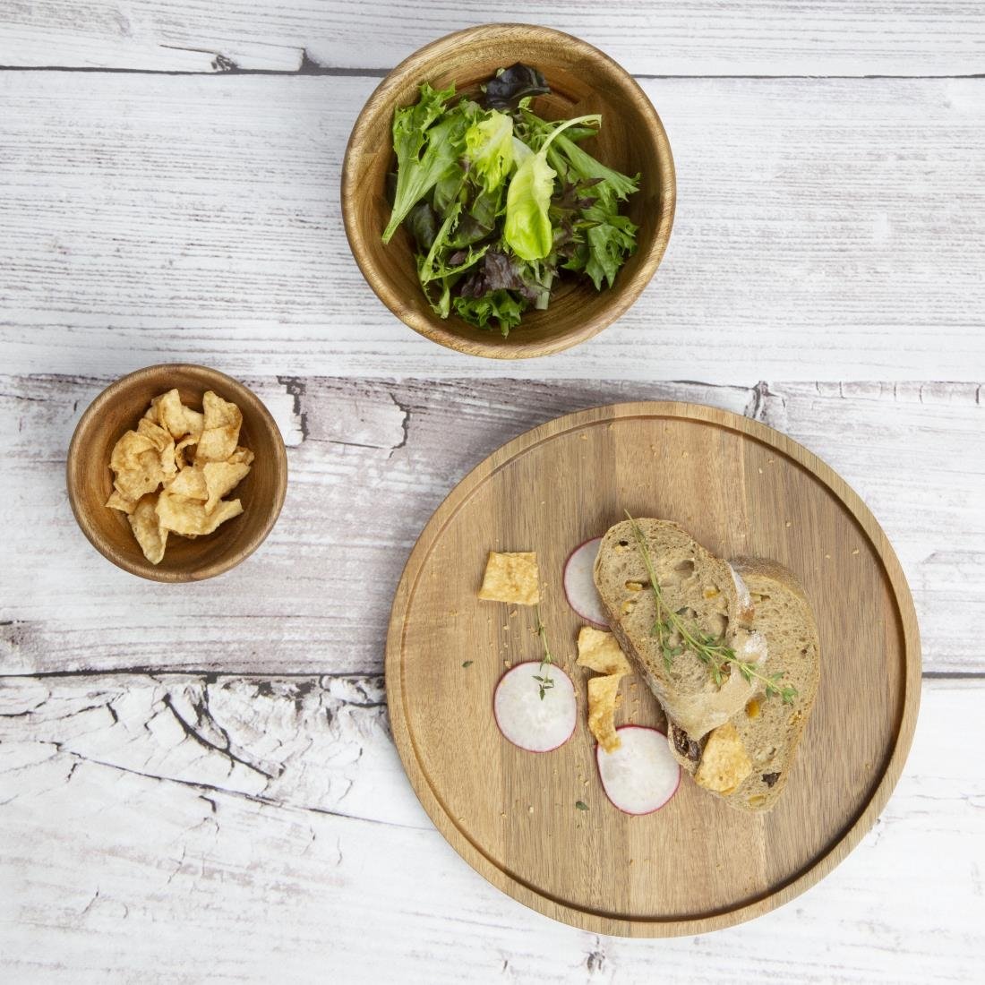 Bol en acacia Olympia 50 x 100mm