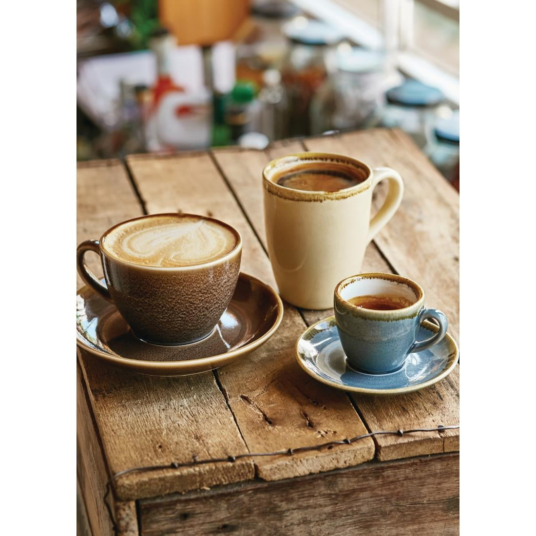 Tasse couleur écorce Olympia Kiln 340ml (Lot de 6) - NISBETS