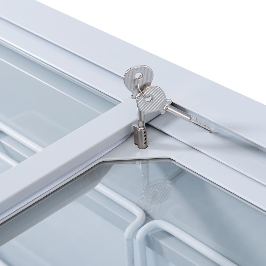 Vitrine réfrigérée négative libre-service Polar Série G 500L