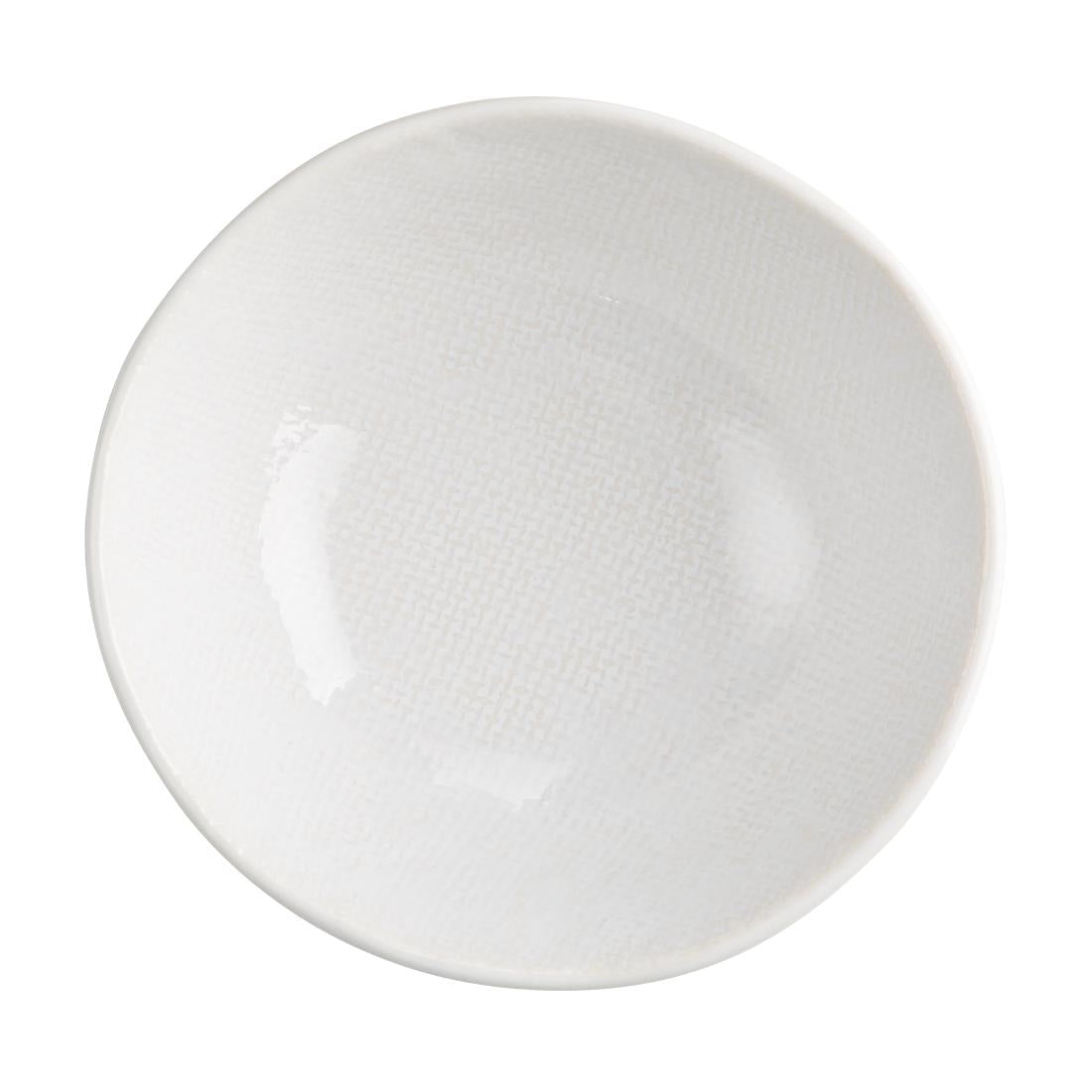 Bols plats Olympia Denim White 160 mm (lot de 6)