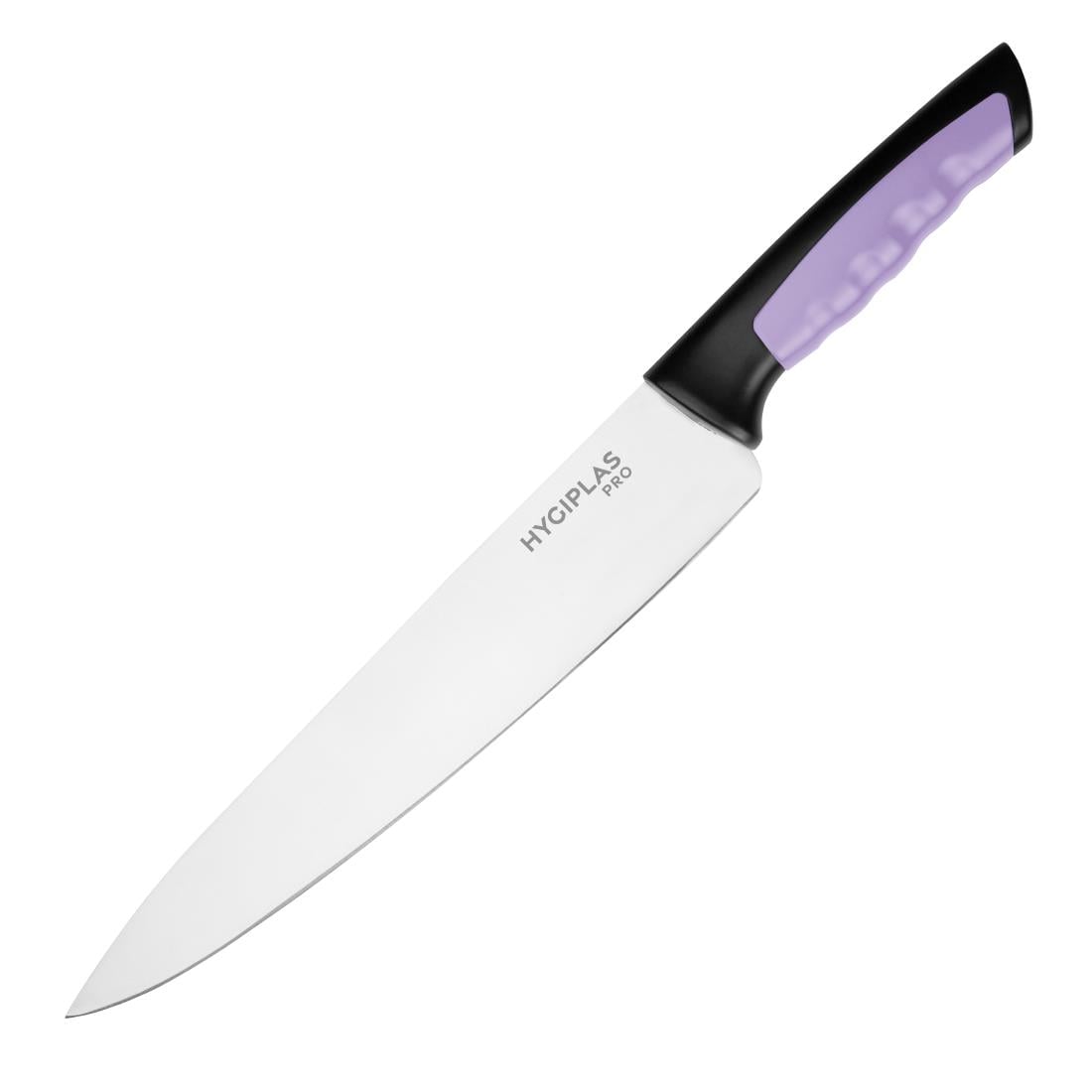 Couteau de cuisine Hygiplas Pro violet 25cm - NISBETS