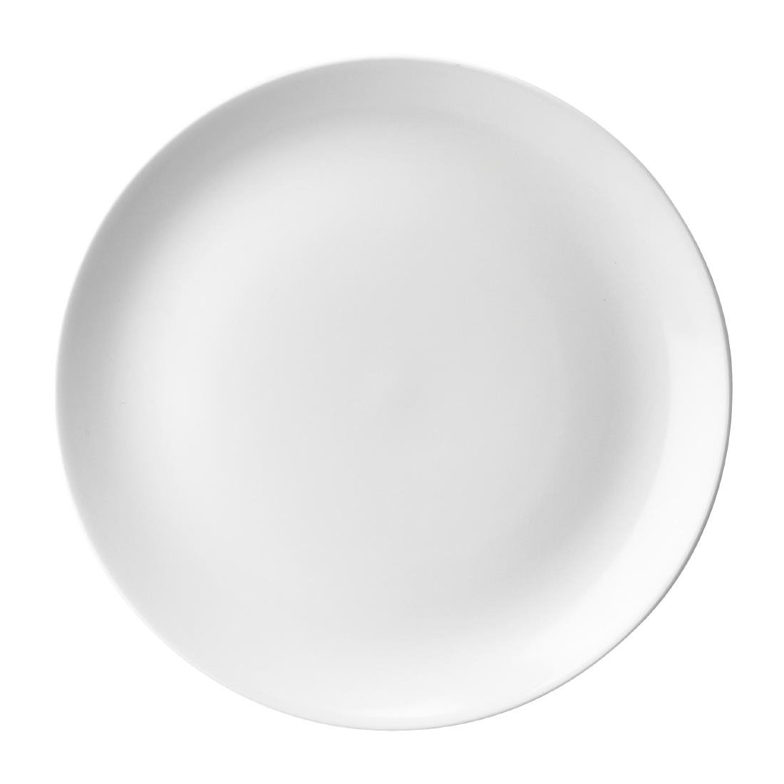 Assiettes rondes Churchill White Evolve 260mm (Lot de 12) - NISBETS