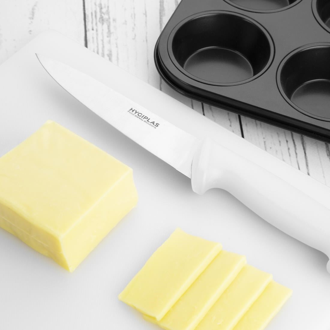 Ensemble de 7 planches à découper antibactériennes haute densité Hygiplas 10mm