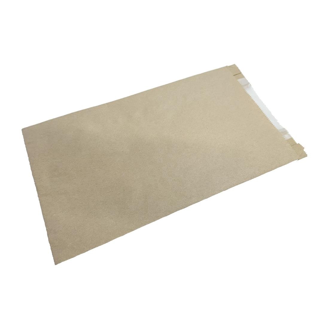 Sacs à pain avec fenêtre en papier cristal Fiesta Compostable 320x180x40mm (lot de 1000)