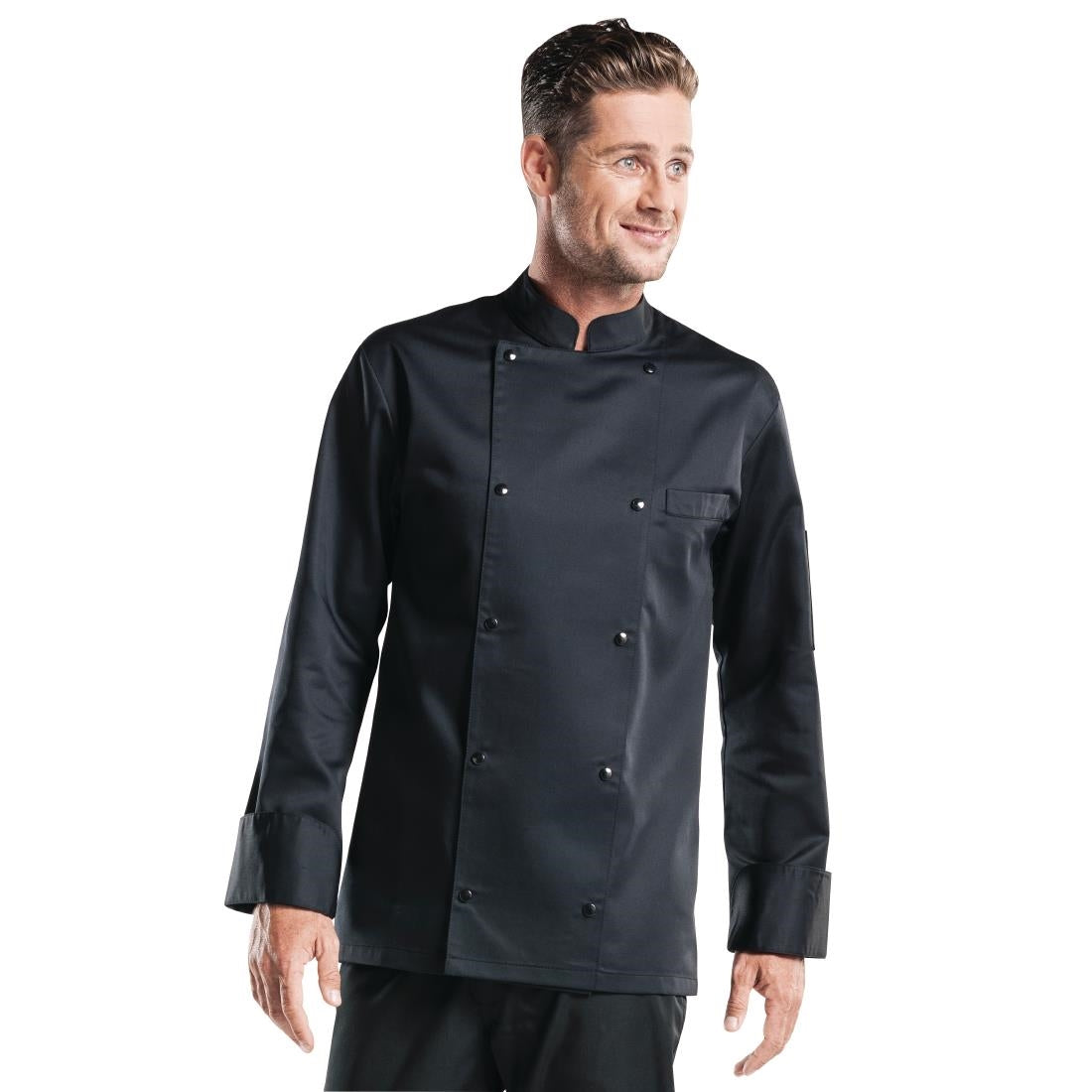 Veste de cuisine Chaud Devant Roma noire - Taille XL