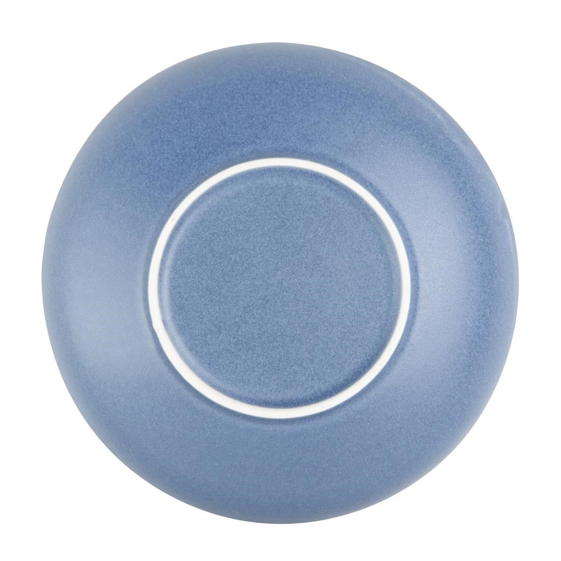 Assiettes calottes Olympia Corallite bleues 220mm (lot de 6)