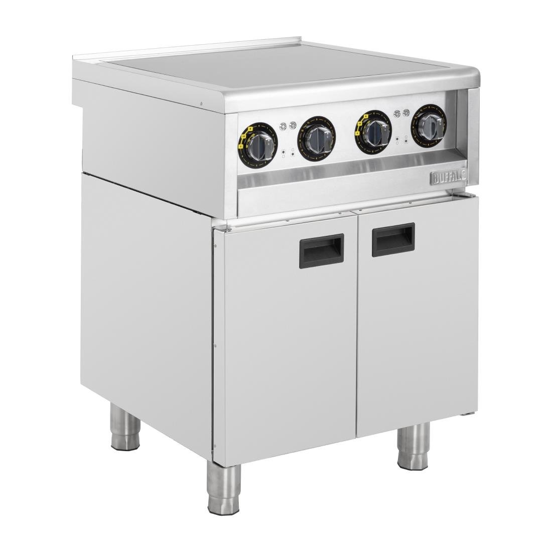 Plaque induction 4 zones sur meuble Buffalo Série 600 2x 3kW