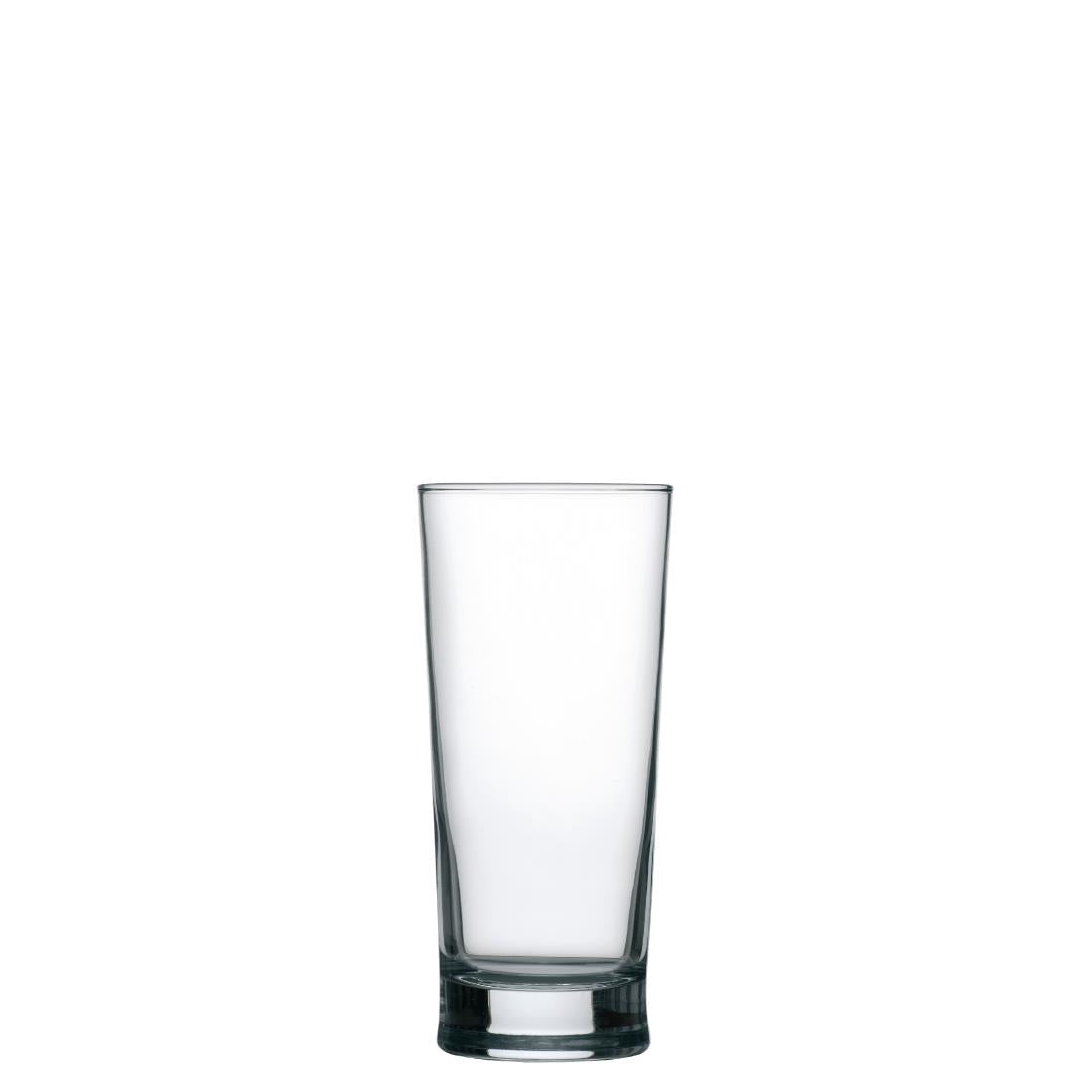 Verres à bière coniques Utopia Senator 285 ml marqués CE (lot de 12)