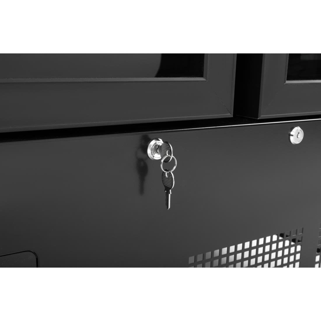 Vitrine réfrigérée négative double porte Polar Série G 744L