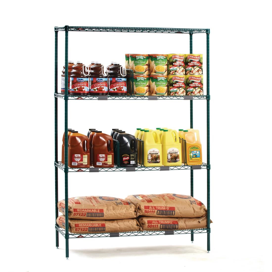Séparateurs d'étagère Super Erecta Metro 460 x 203mm (lot de 4) - NISBETS