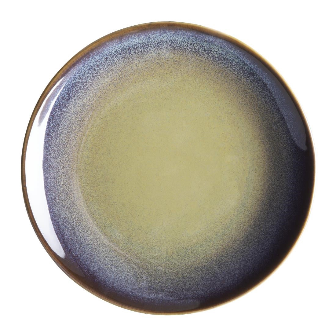 Assiettes plates Olympia Birch aubergine 205mm (Box 6)