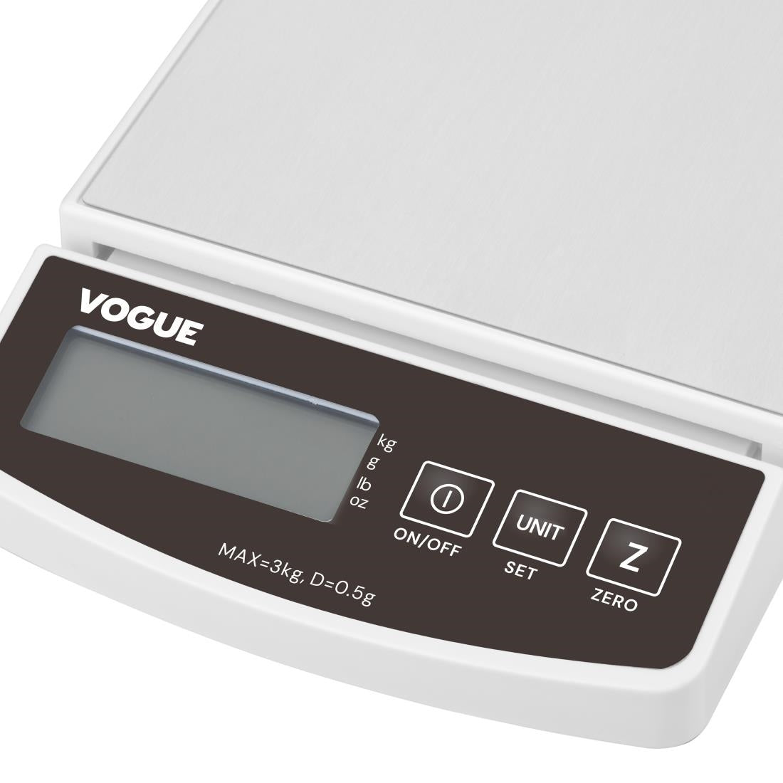 Balance électronique Vogue 3kg graduations 0,5g