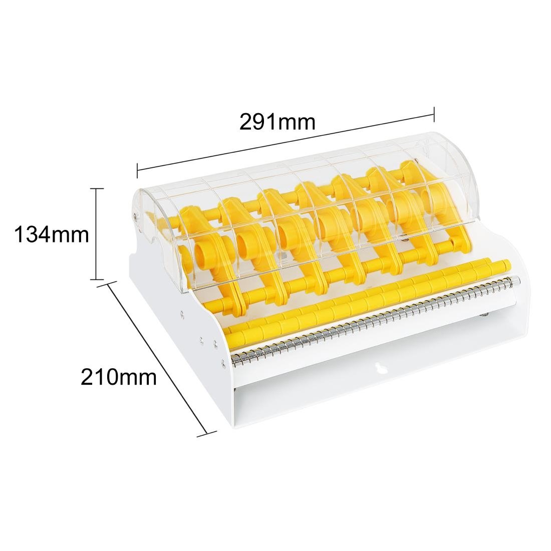Distributeur métallique multi-étiquettes Hygiplas 25mm - NISBETS