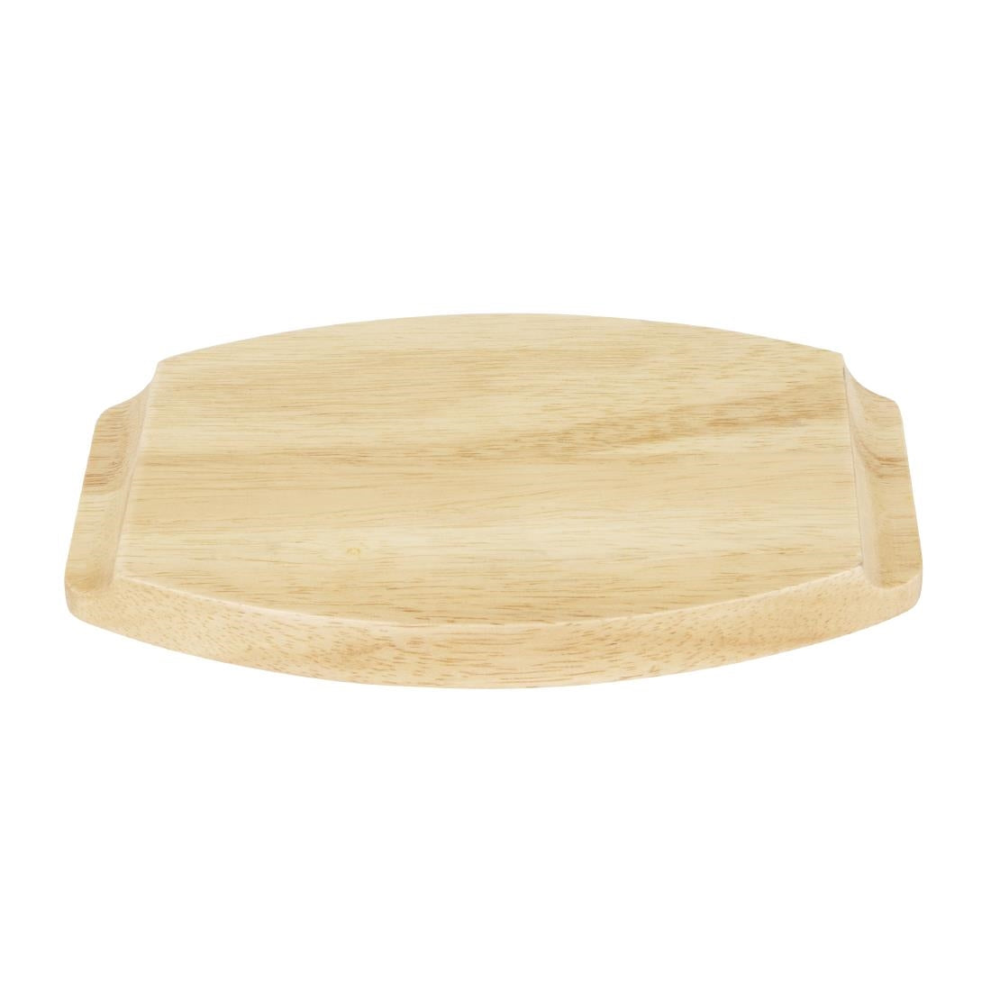 Planche en hévéa pour plat ovale en fonte Olympia 210x120mm pour FW819