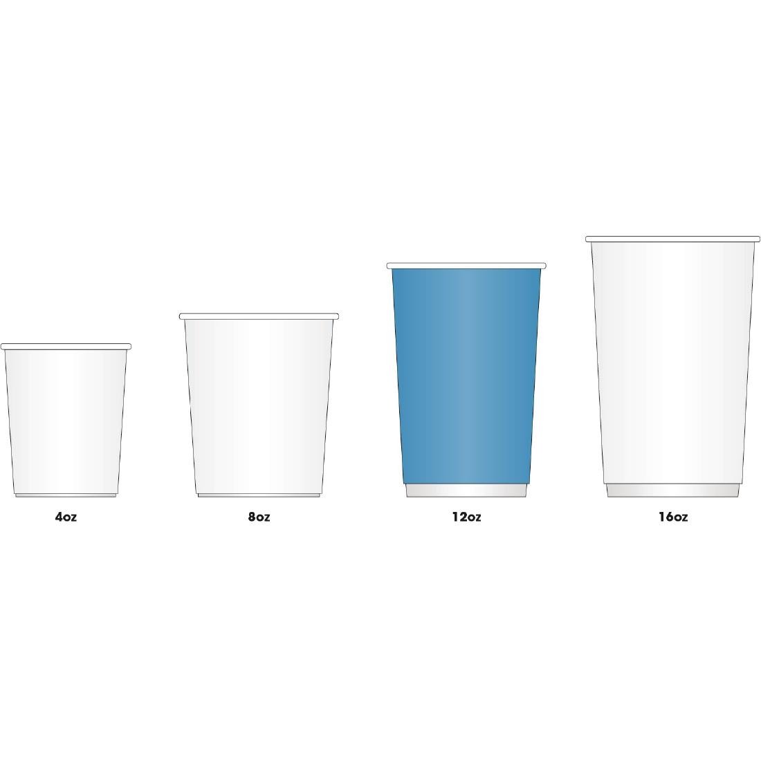 Gobelets boissons chaudes PLA simple paroi compostables 34 cl Fiesta Compostable (lot de 50) - NISBETS