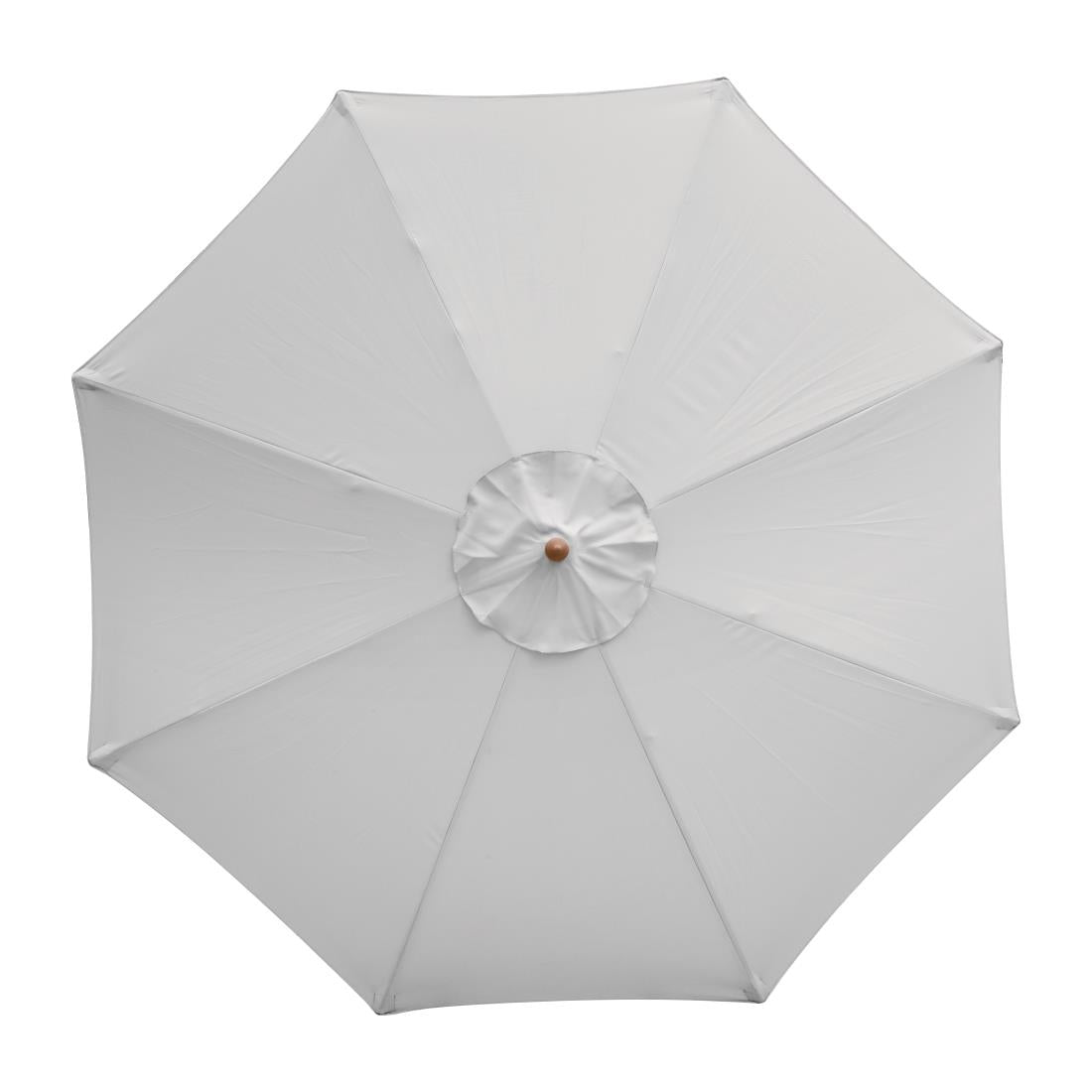 Parasol rond gris Bolero 3m - NISBETS