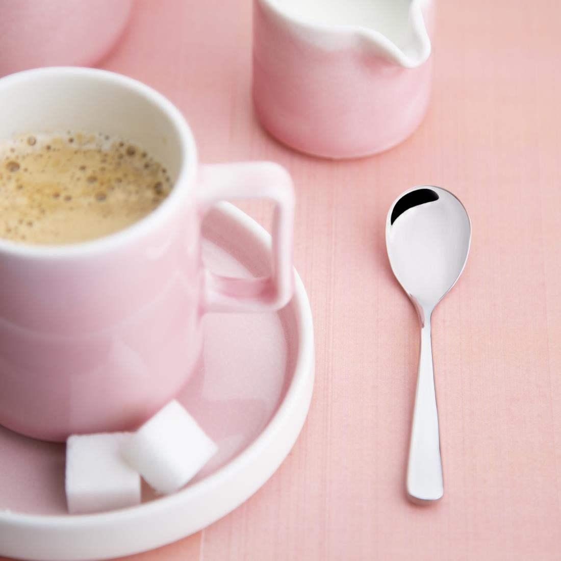 Cuillères à café en acier inoxydable 18/10 Olympia Roma (lot de 12)