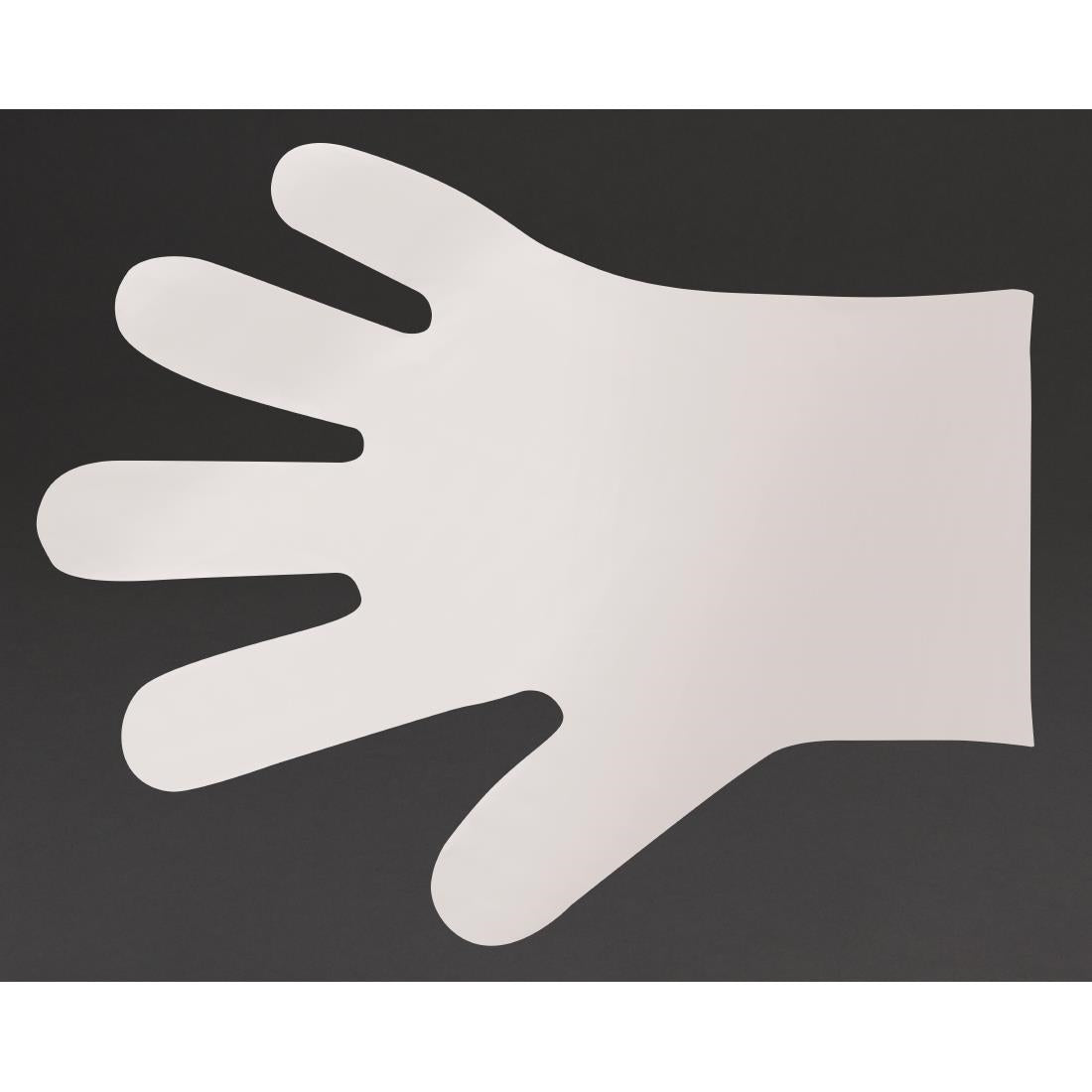 Gants de préparation alimentaire compostables blancs medium Vegware (lot de 2400) - NISBETS
