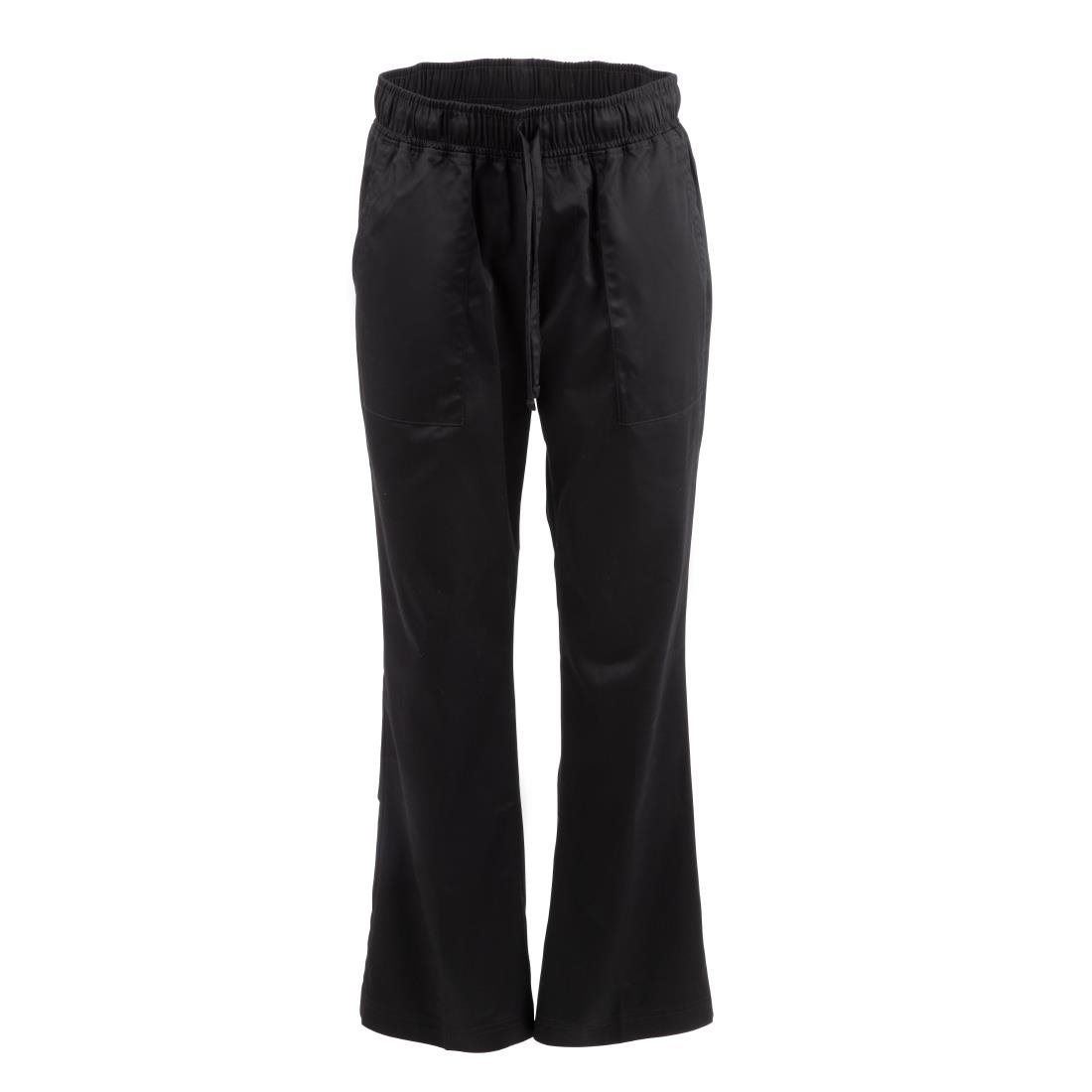 Pantalon de cuisine femme Chef Works Executive noir - NISBETS