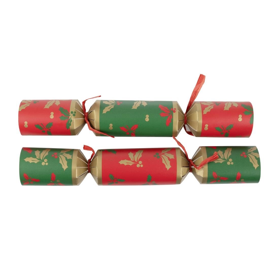 Crackers de Noël sans plastique Fiesta Recyclable 30cm (lot de 25)