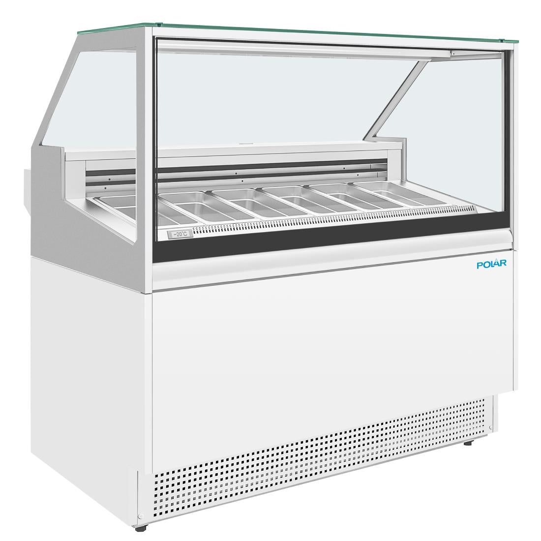 Vitrine à glace Polar Série U 149L 6 bacs