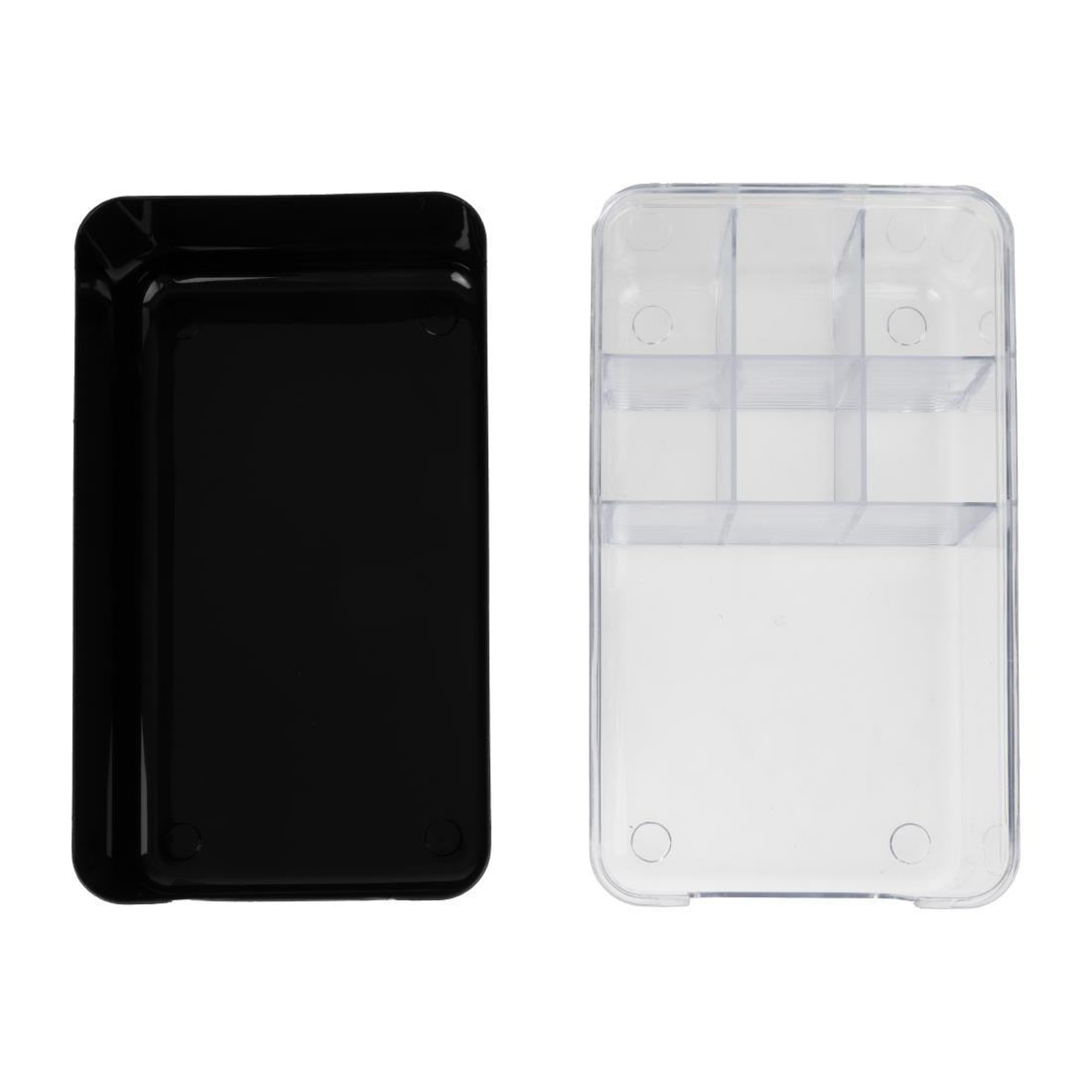 Rangement de bar ABS noir Olympia Kristallon