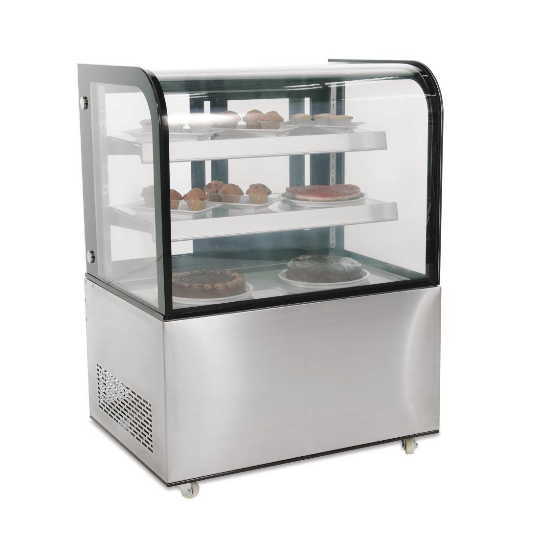 Vitrine réfrigérée horizontale à économie d'énergie Polar Série G 270L - NISBETS