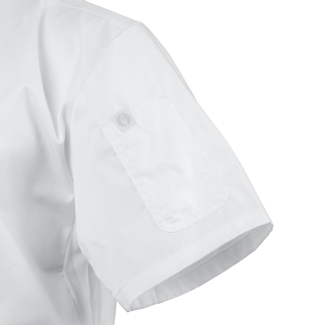Veste de cuisinier à manches courtes Chef Works Cannes - Taille L