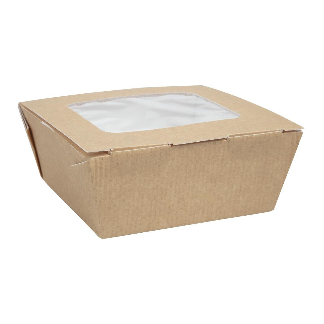 Boîtes alimentaires moyennes en carton avec fenêtre recyclables Huhtamaki 1070ml (lot de 270) - NISBETS